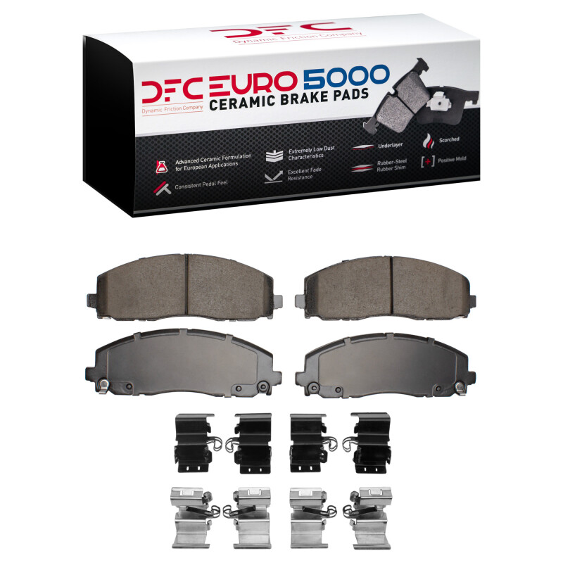 Picture of DFC Euro 5000 Ceramic Brake Pads - 1600-1589-01