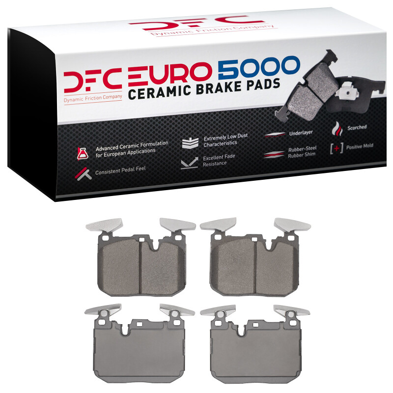Picture of DFC Euro 5000 Ceramic Brake Pads - 1600-1609-00