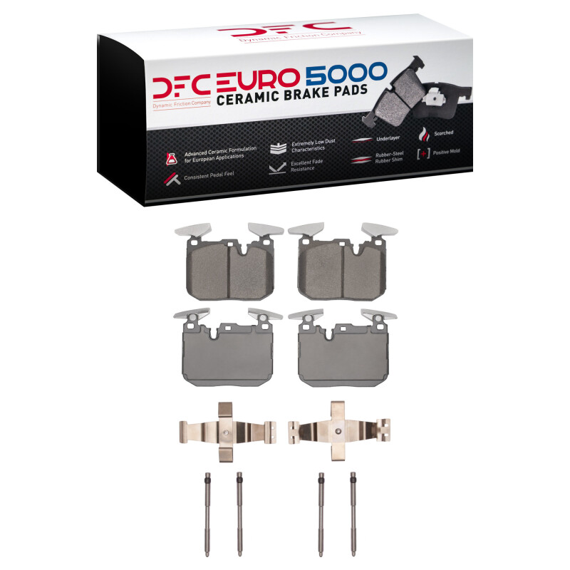 Picture of DFC Euro 5000 Ceramic Brake Pads - 1600-1609-01