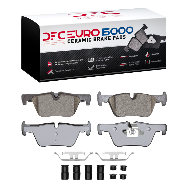 Picture of DFC Euro 5000 Ceramic Brake Pads - 1600-1613-01