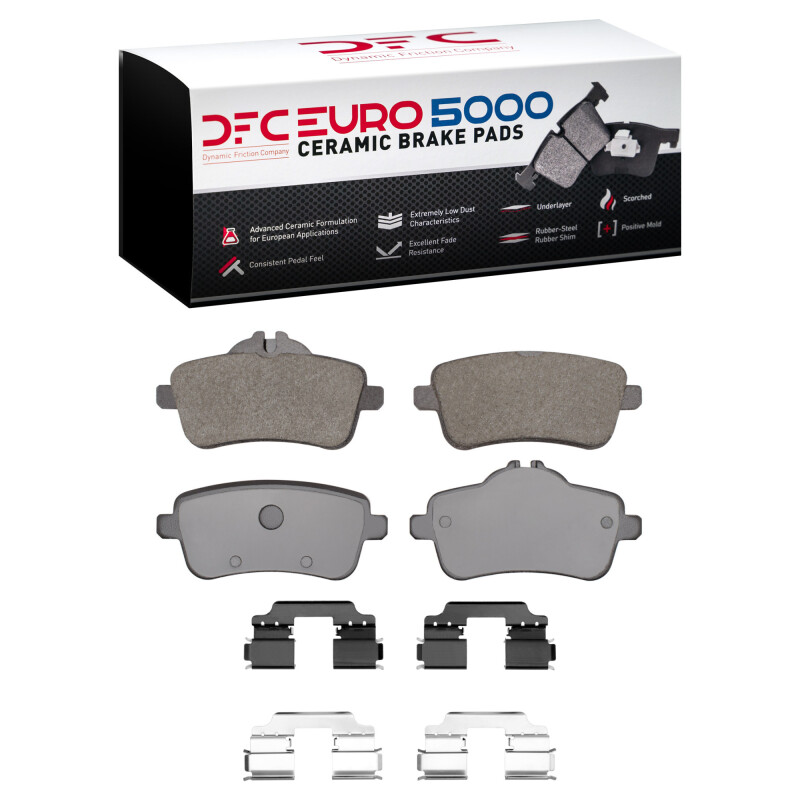 Picture of DFC Euro 5000 Ceramic Brake Pads - 1600-1630-02
