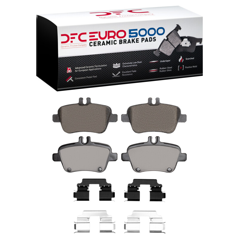 Picture of DFC Euro 5000 Ceramic Brake Pads - 1600-1646-01