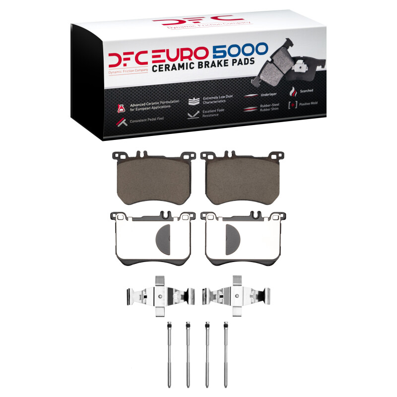 Picture of DFC Euro 5000 Ceramic Brake Pads - 1600-1670-01
