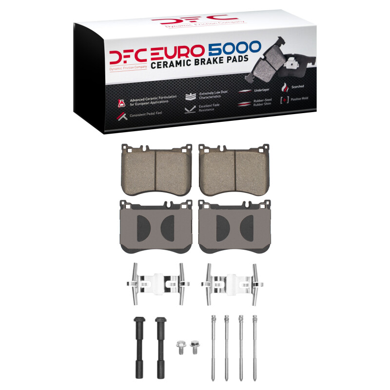 Picture of DFC Euro 5000 Ceramic Brake Pads - 1600-1688-01