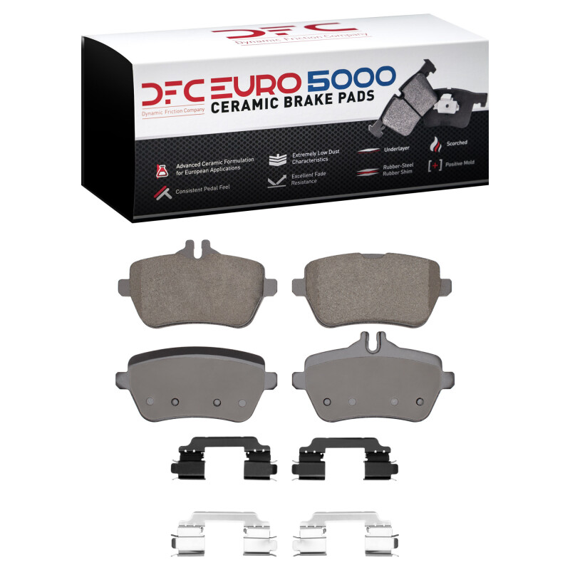 Picture of DFC Euro 5000 Ceramic Brake Pads - 1600-1689-01