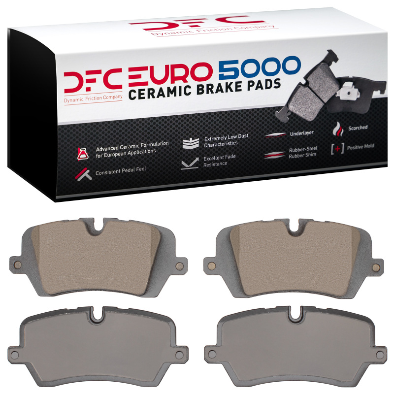 Picture of DFC Euro 5000 Ceramic Brake Pads - 1600-1692-00