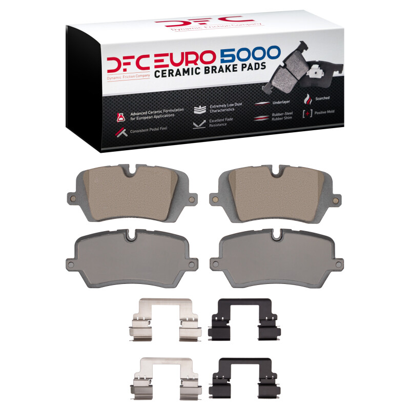 Picture of DFC Euro 5000 Ceramic Brake Pads - 1600-1692-01