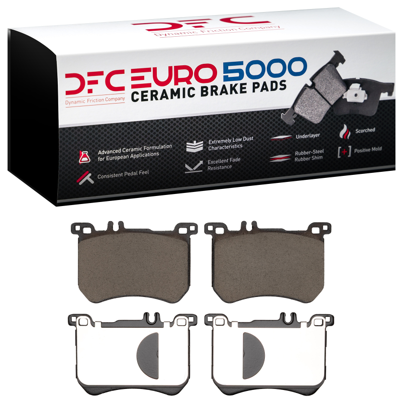 Picture of DFC Euro 5000 Ceramic Brake Pads - 1600-1670-00