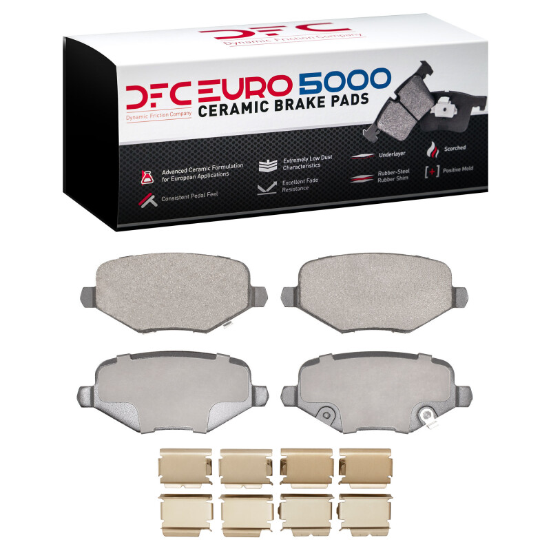 Picture of DFC Euro 5000 Ceramic Brake Pads - 1600-1719-02