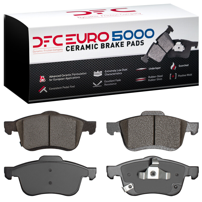 Picture of DFC Euro 5000 Ceramic Brake Pads - 1600-1721-00