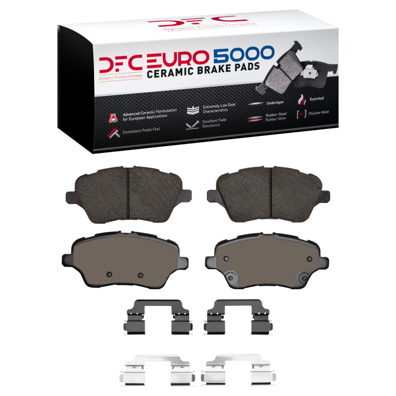 Picture of DFC Euro 5000 Ceramic Brake Pads - 1600-1730-01