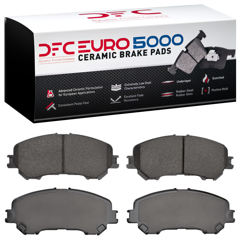 Picture of DFC Euro 5000 Ceramic Brake Pads - 1600-1737-00