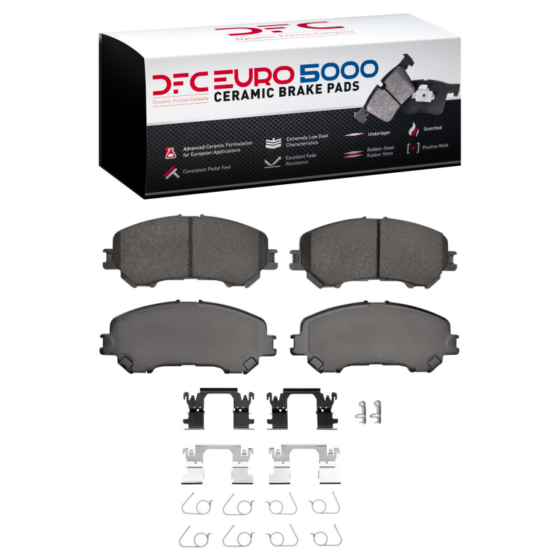 Picture of DFC Euro 5000 Ceramic Brake Pads - 1600-1737-01