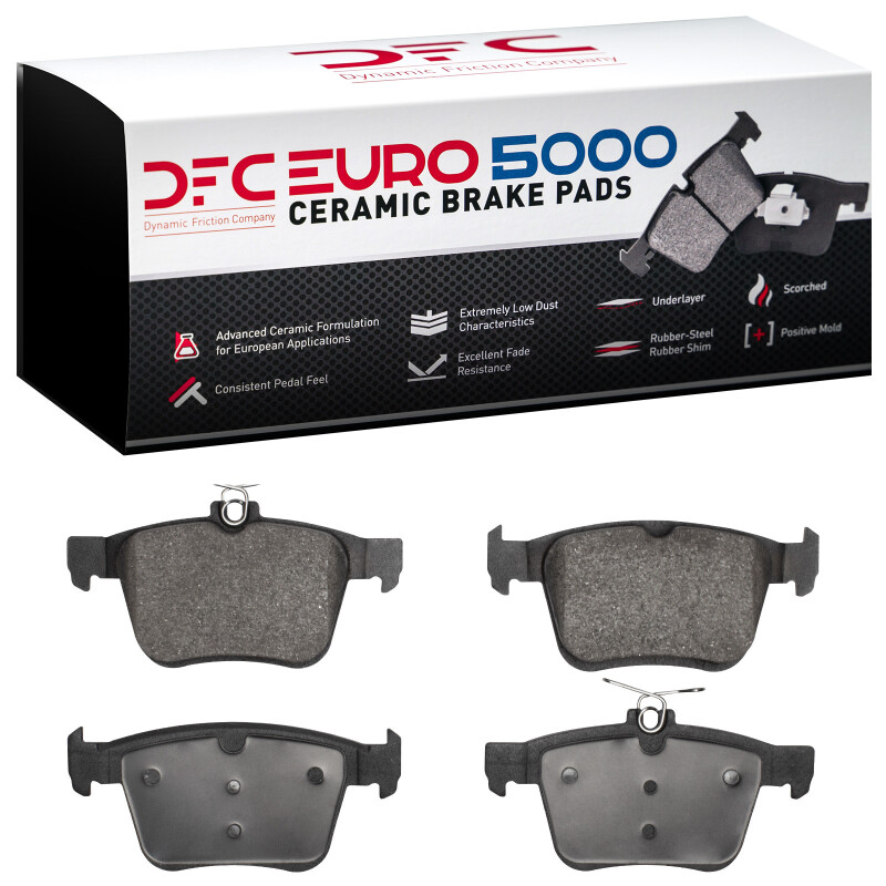 Picture of DFC Euro 5000 Ceramic Brake Pads - 1600-1761-00