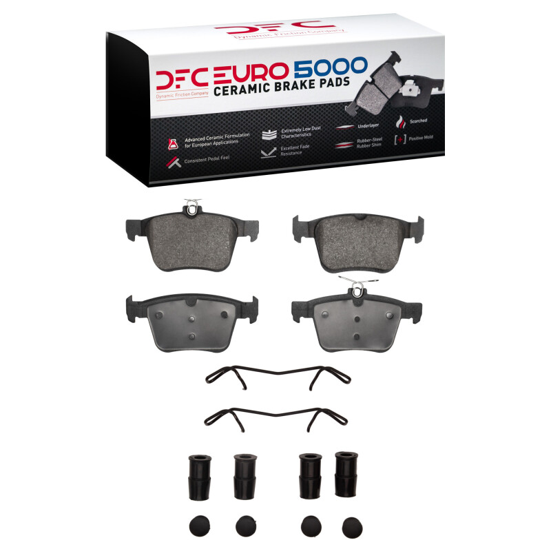 Picture of DFC Euro 5000 Ceramic Brake Pads - 1600-1761-02