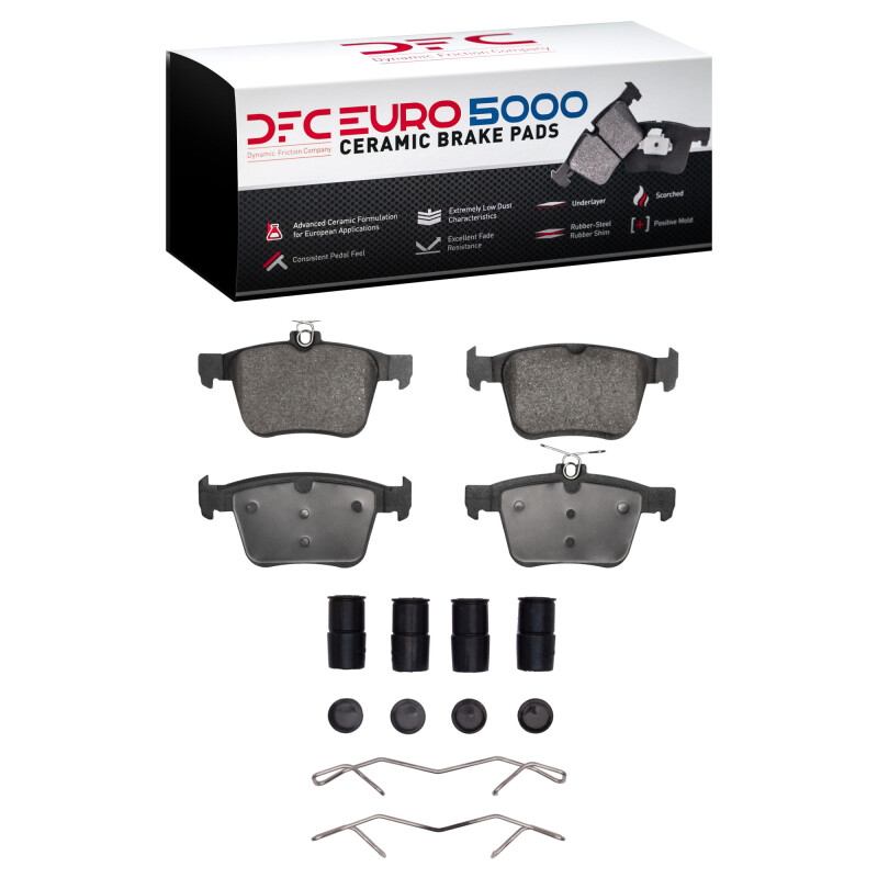 Picture of DFC Euro 5000 Ceramic Brake Pads - 1600-1761-01
