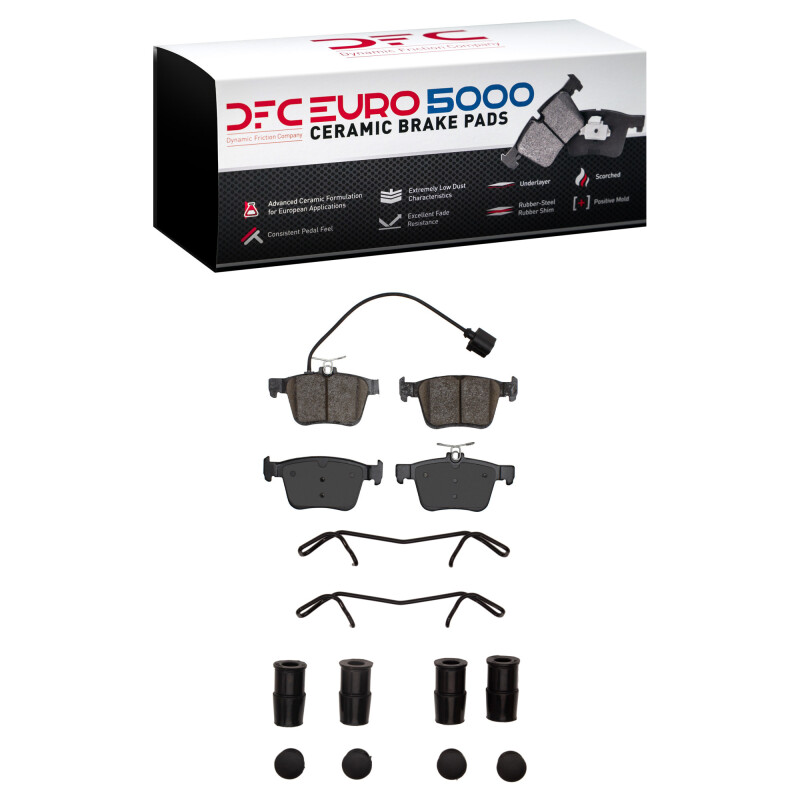 Picture of DFC Euro 5000 Ceramic Brake Pads - 1600-1761-11