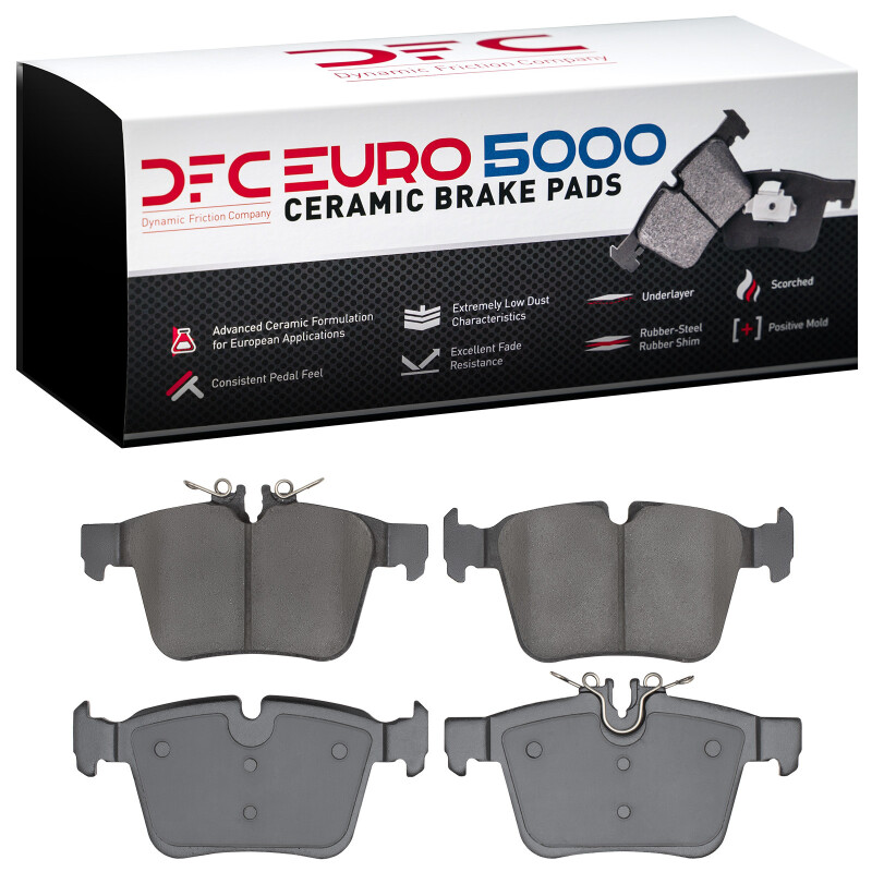 Picture of DFC Euro 5000 Ceramic Brake Pads - 1600-1795-00