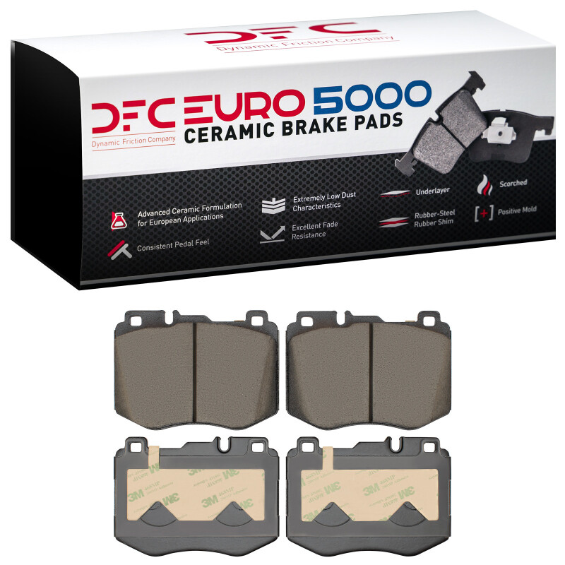 Picture of DFC Euro 5000 Ceramic Brake Pads - 1600-1796-00
