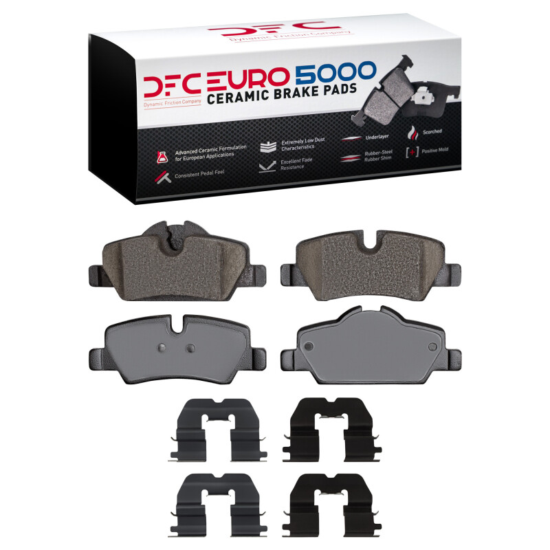 Picture of DFC Euro 5000 Ceramic Brake Pads - 1600-1800-01