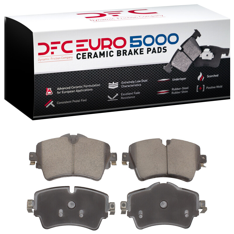 Picture of DFC Euro 5000 Ceramic Brake Pads - 1600-1801-00