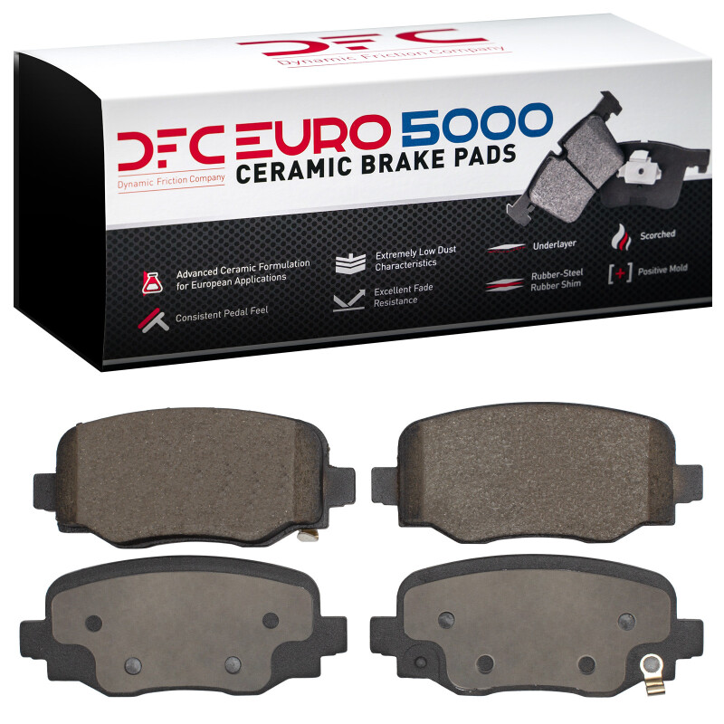 Picture of DFC Euro 5000 Ceramic Brake Pads - 1600-1809-00