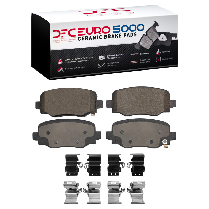 Picture of DFC Euro 5000 Ceramic Brake Pads - 1600-1809-01