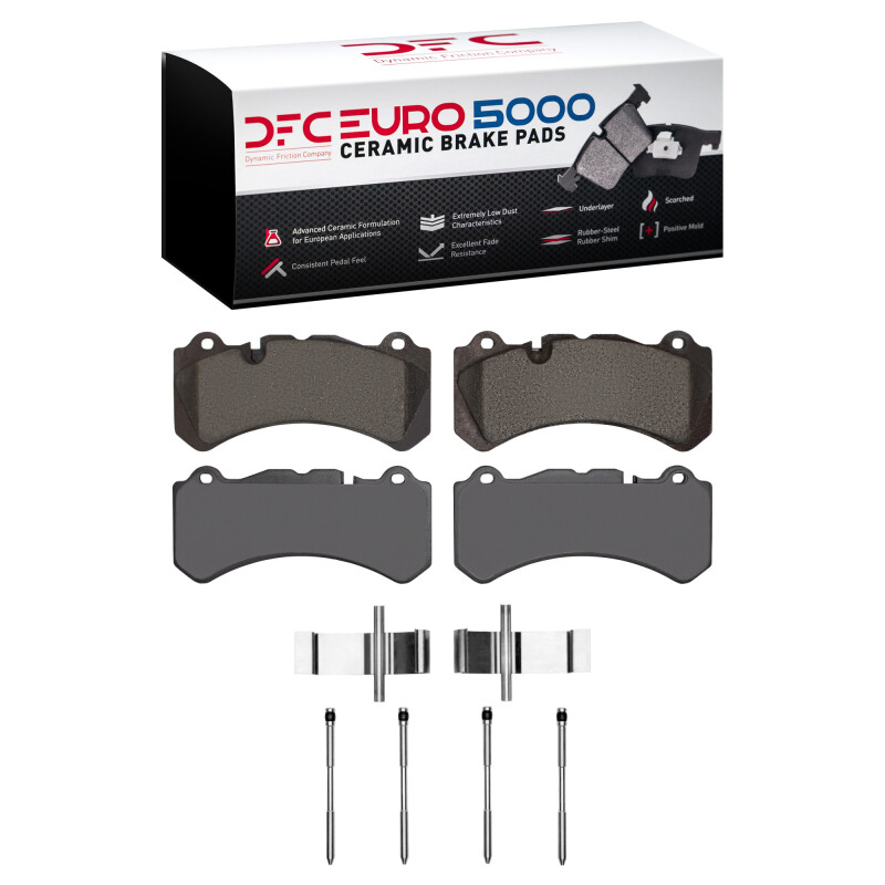 Picture of DFC Euro 5000 Ceramic Brake Pads - 1600-1819-01