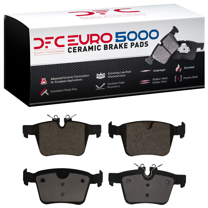 Picture of DFC Euro 5000 Ceramic Brake Pads - 1600-1821-00