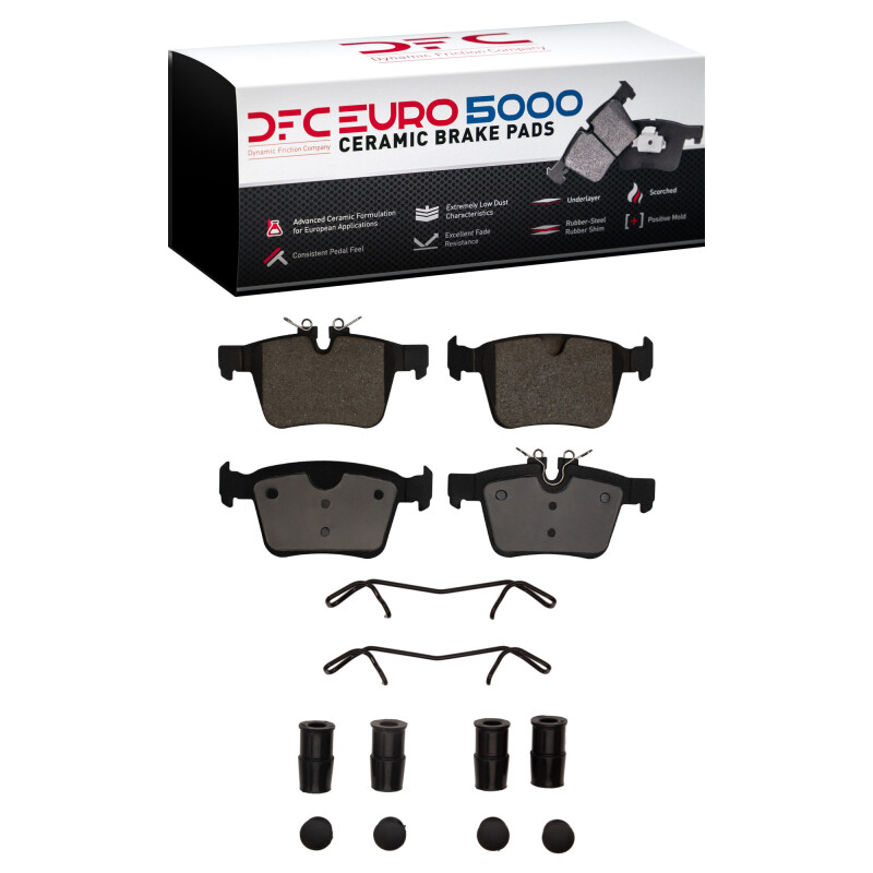Picture of DFC Euro 5000 Ceramic Brake Pads - 1600-1821-01