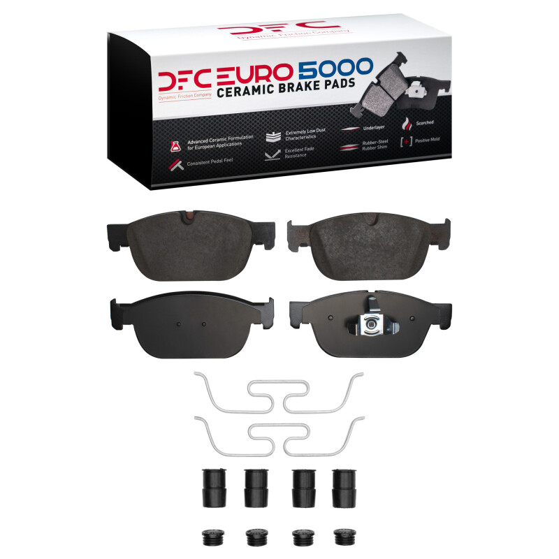 Picture of DFC Euro 5000 Ceramic Brake Pads - 1600-1865-01