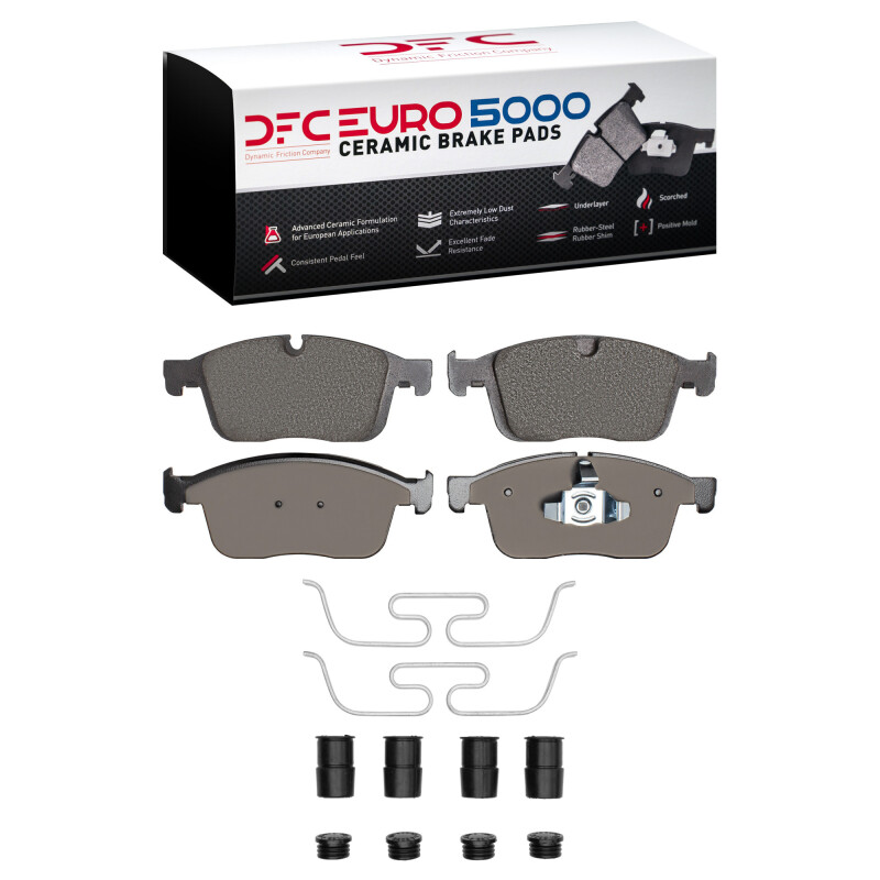 Picture of DFC Euro 5000 Ceramic Brake Pads - 1600-1866-01