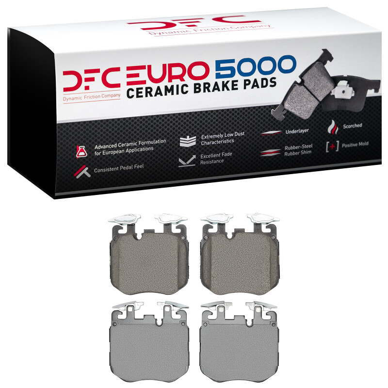 Picture of DFC Euro 5000 Ceramic Brake Pads - 1600-1868-00