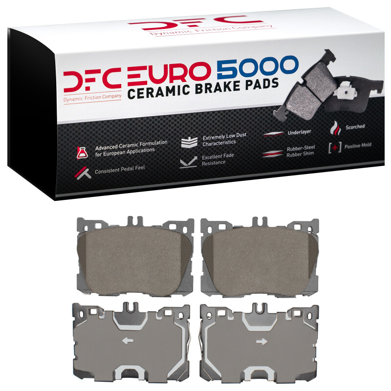 Picture of DFC Euro 5000 Ceramic Brake Pads - 1600-1871-00
