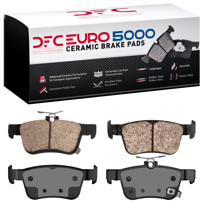 Picture of DFC Euro 5000 Ceramic Brake Pads - 1600-1878-00