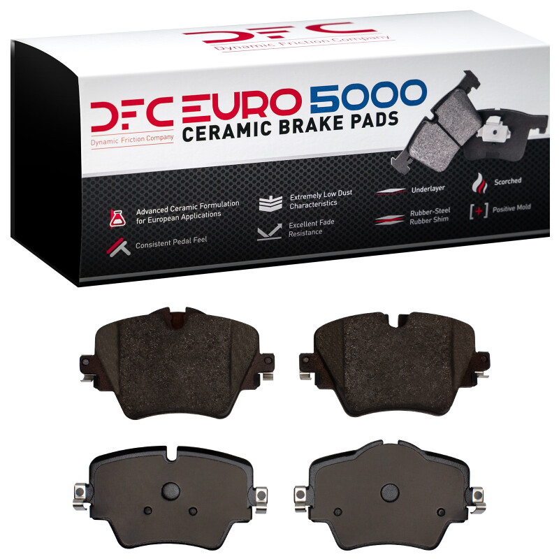 Picture of DFC Euro 5000 Ceramic Brake Pads - 1600-1892-00
