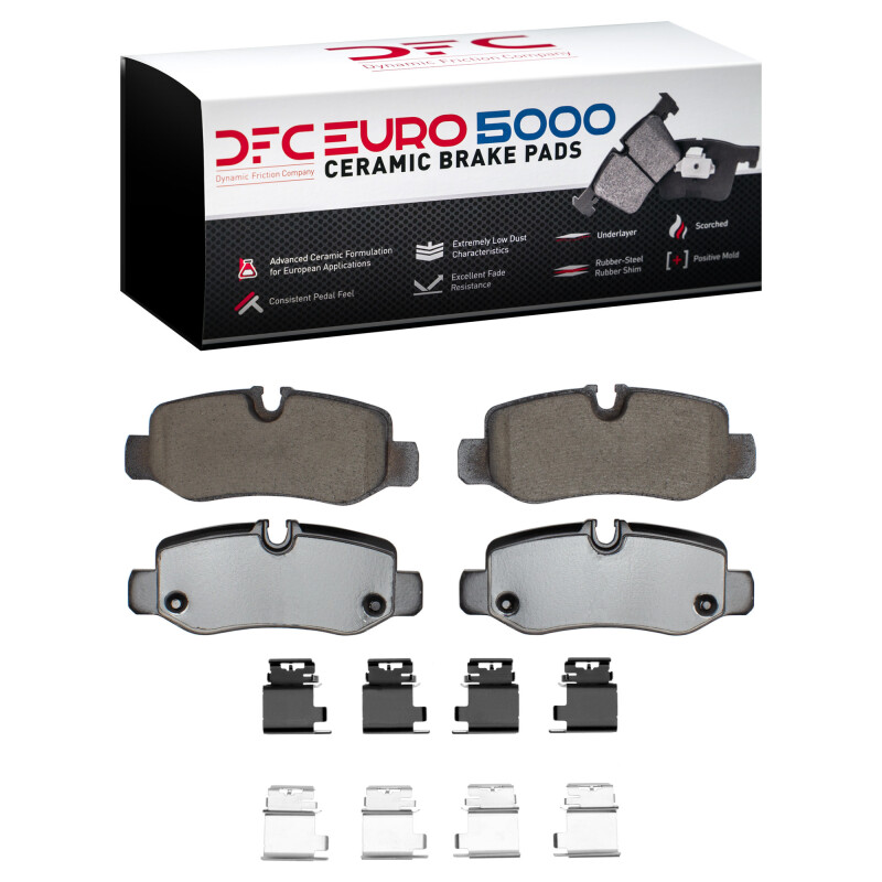 Picture of DFC Euro 5000 Ceramic Brake Pads - 1600-1893-01