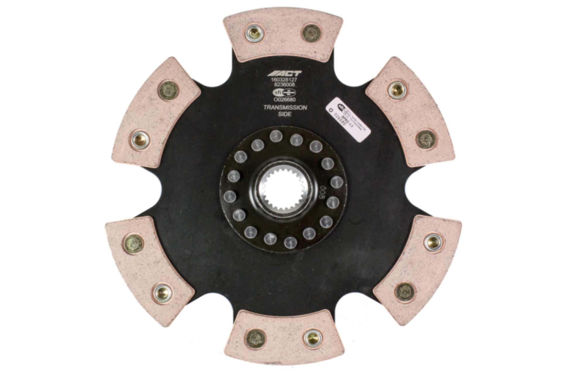 Picture of ACT 6 Pad Rigid Race Clutch Disc