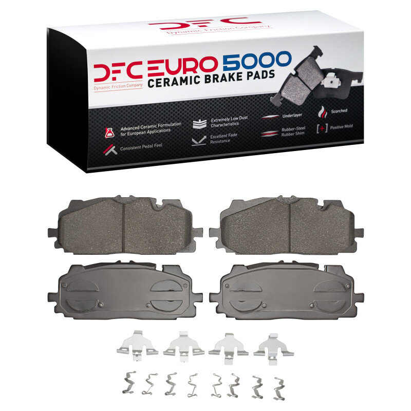 Picture of DFC Euro 5000 Ceramic Brake Pads - 1600-1894-02
