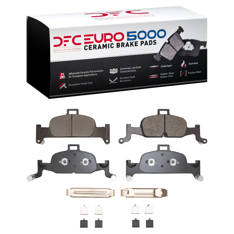 Picture of DFC Euro 5000 Ceramic Brake Pads - 1600-1897-01