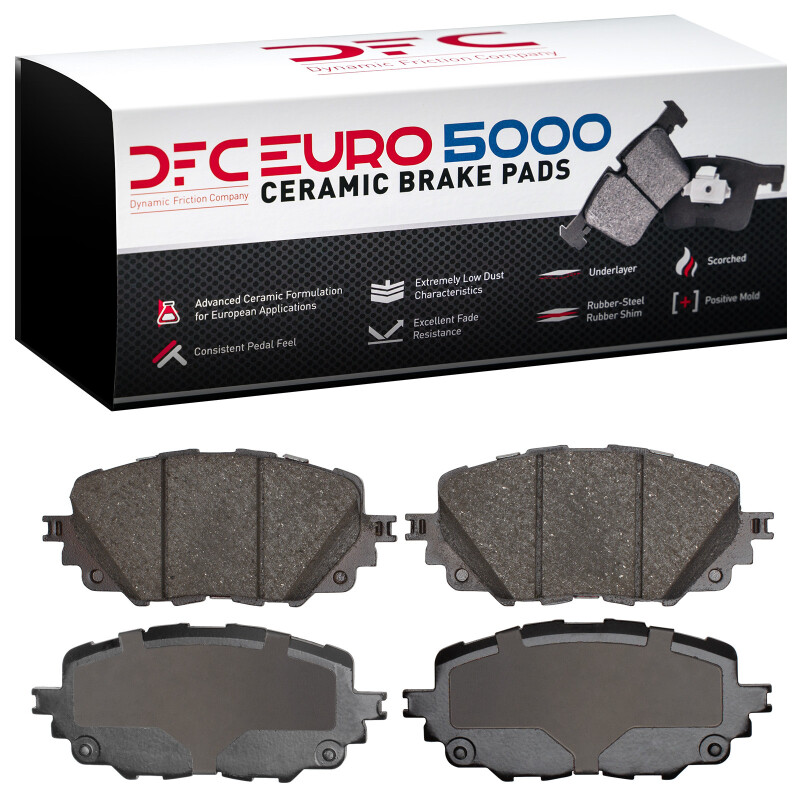 Picture of DFC Euro 5000 Ceramic Brake Pads - 1600-1903-00