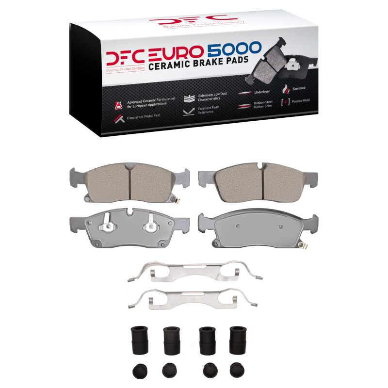 Picture of DFC Euro 5000 Ceramic Brake Pads - 1600-1904-11