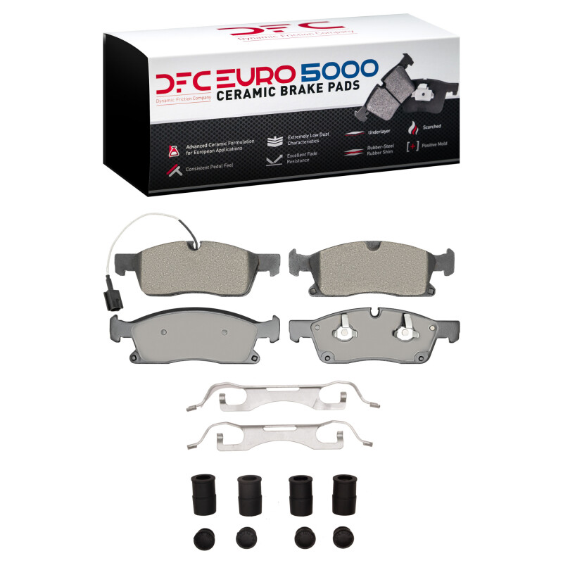 Picture of DFC Euro 5000 Ceramic Brake Pads - 1600-1904-21