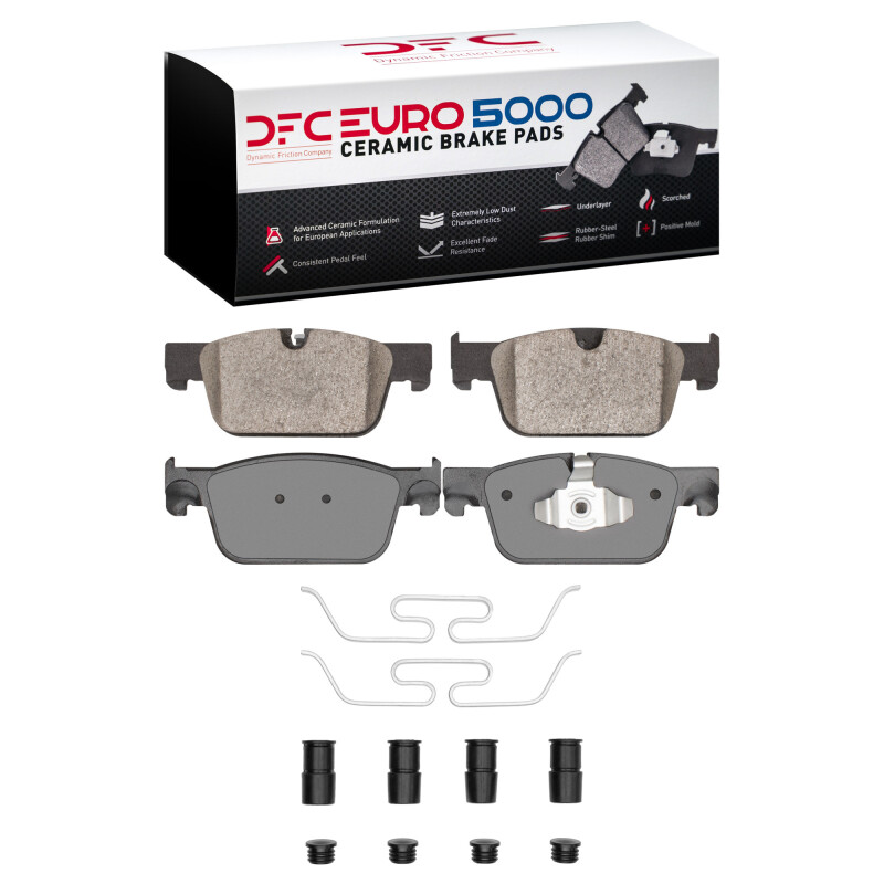 Picture of DFC Euro 5000 Ceramic Brake Pads - 1600-1924-01