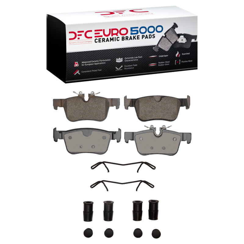 Picture of DFC Euro 5000 Ceramic Brake Pads - 1600-1938-01