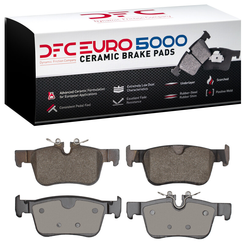 Picture of DFC Euro 5000 Ceramic Brake Pads - 1600-1938-00
