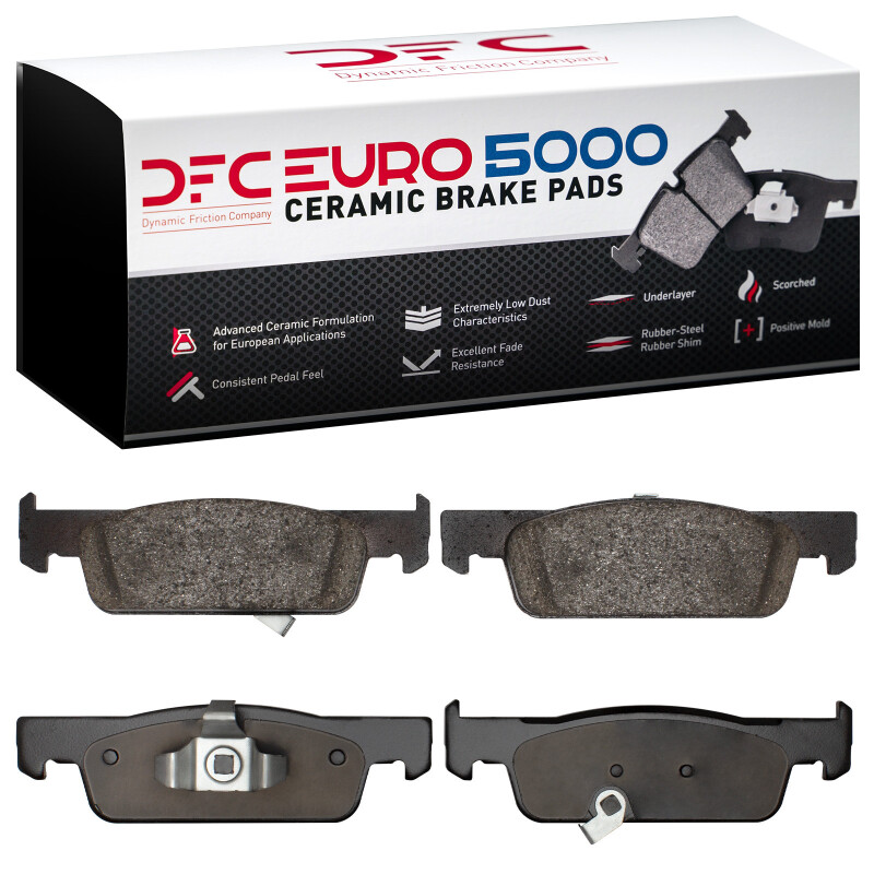 Picture of DFC Euro 5000 Ceramic Brake Pads - 1600-1955-00