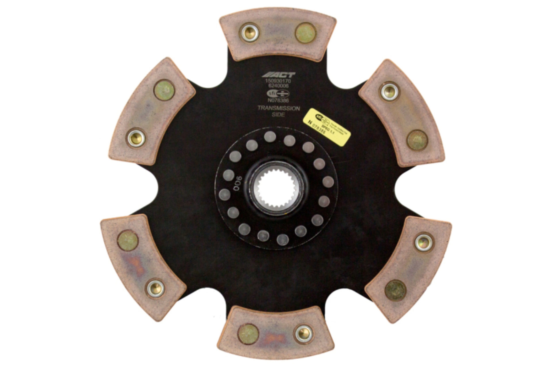 Picture of ACT 6 Pad Rigid Race Clutch Disc