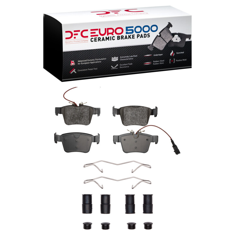 Picture of DFC Euro 5000 Ceramic Brake Pads - 1600-1989-11