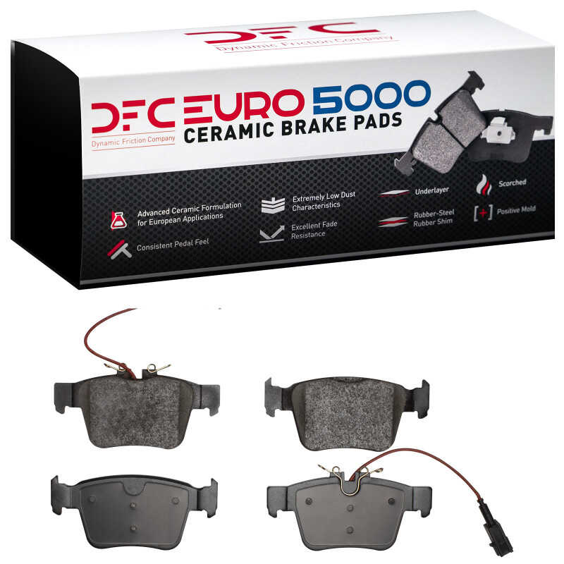 Picture of DFC Euro 5000 Ceramic Brake Pads - 1600-1989-10